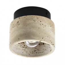 Φωτιστικό με ντουί Ε27 από Μάρμαρο Τραβερτίνη 42046